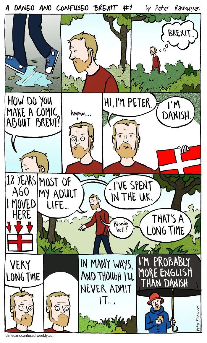 My 10 Page Comic About Brexit. Yes, Brexit.