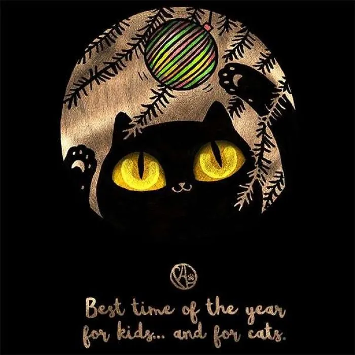 My Girlfriend Turns Our Life With 3 Cats And A Dog Into Humorous Illustrations (20 Pics)