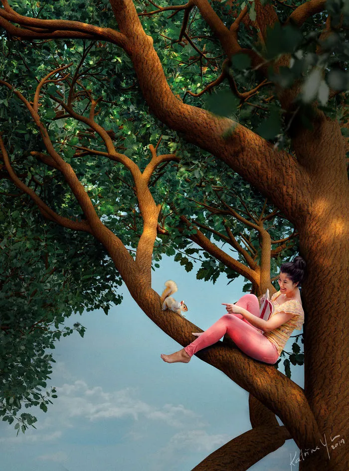 I Turn The Stories That Exist In My Head Into Reality Using Photoshop (35 Pics)