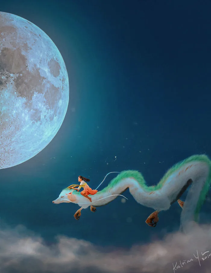 I Turn The Stories That Exist In My Head Into Reality Using Photoshop (35 Pics)