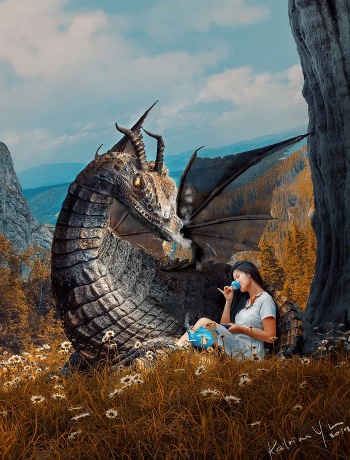 I Turn The Stories That Exist In My Head Into Reality Using Photoshop (35 Pics)