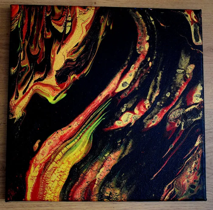 Acrylic Pouring - Unusual Paintings