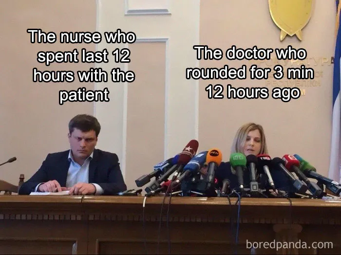 The Nurse vs. The Doctor