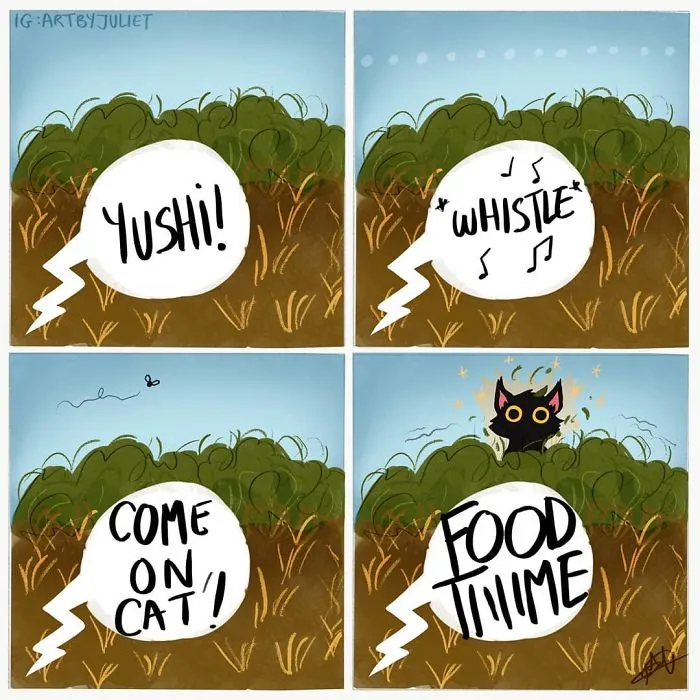 50 Comics By French Artist Filled With Light-Hearted Humor And Daily Realities