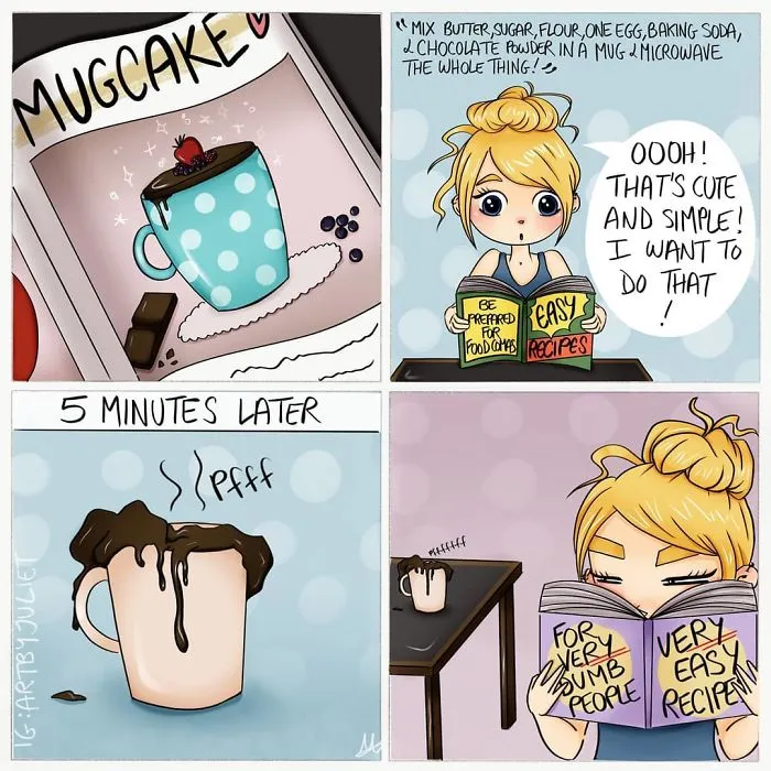 50 Comics By French Artist Filled With Light-Hearted Humor And Daily Realities
