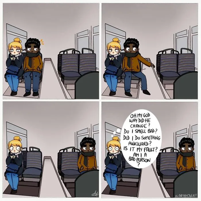 50 Comics By French Artist Filled With Light-Hearted Humor And Daily Realities