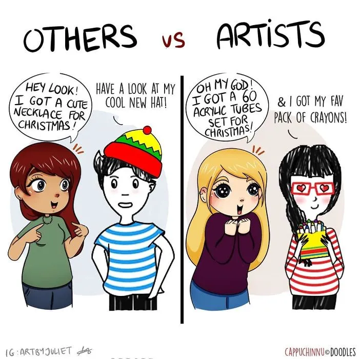 50 Comics By French Artist Filled With Light-Hearted Humor And Daily Realities