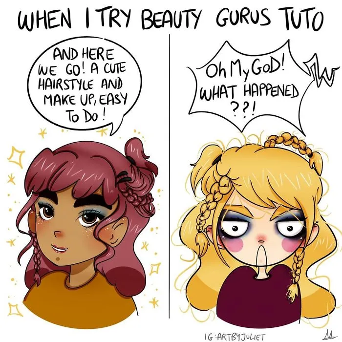 50 Comics By French Artist Filled With Light-Hearted Humor And Daily Realities