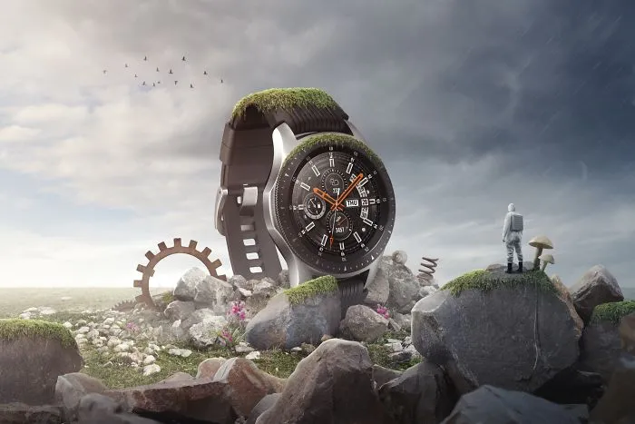 Samsung Galaxy Watch Commercial Photomanipulation