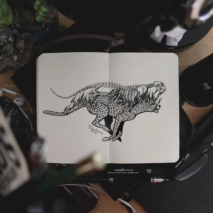 My 30 Surreal Illustrations That Have A Hidden Meaning If You Look Closely