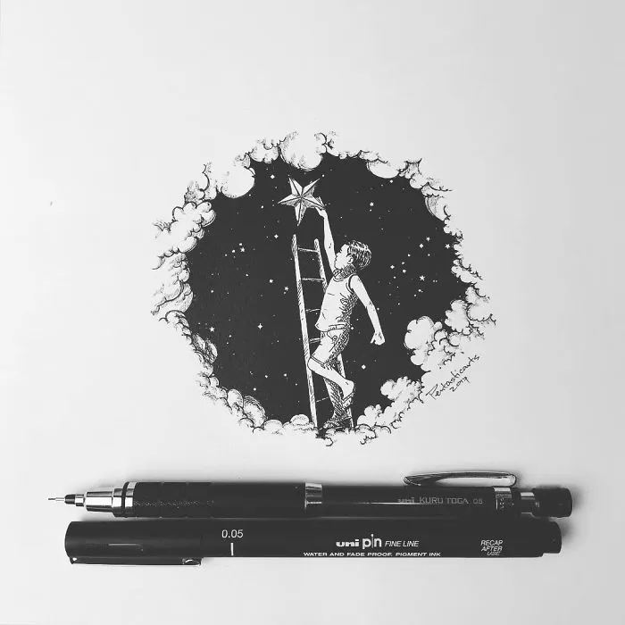 My 30 Surreal Illustrations That Have A Hidden Meaning If You Look Closely