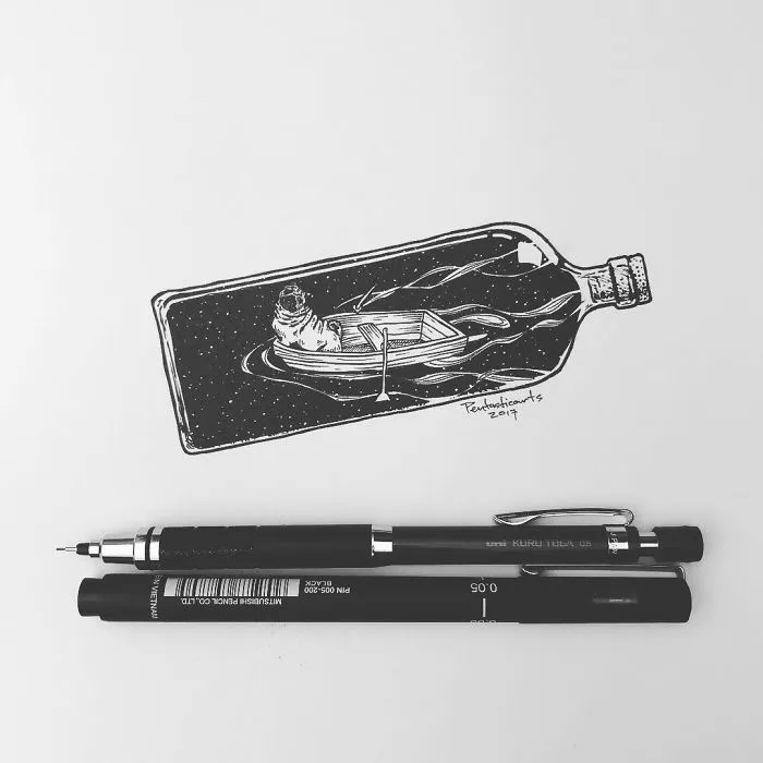 My 30 Surreal Illustrations That Have A Hidden Meaning If You Look Closely