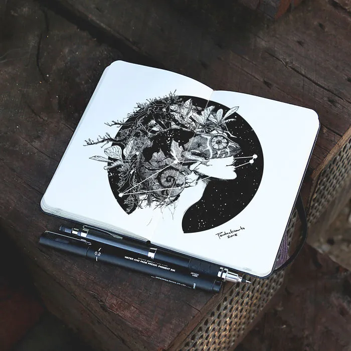 My 30 Surreal Illustrations That Have A Hidden Meaning If You Look Closely