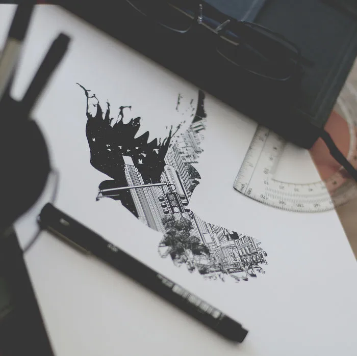 My 30 Surreal Illustrations That Have A Hidden Meaning If You Look Closely