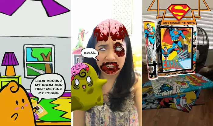 I Make Augmented Reality Comic Book Stories On Snapchat