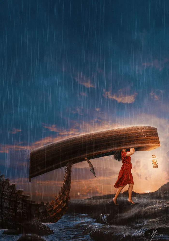 I Turn The Stories That Exist In My Head Into Reality Using Photoshop (35 Pics)