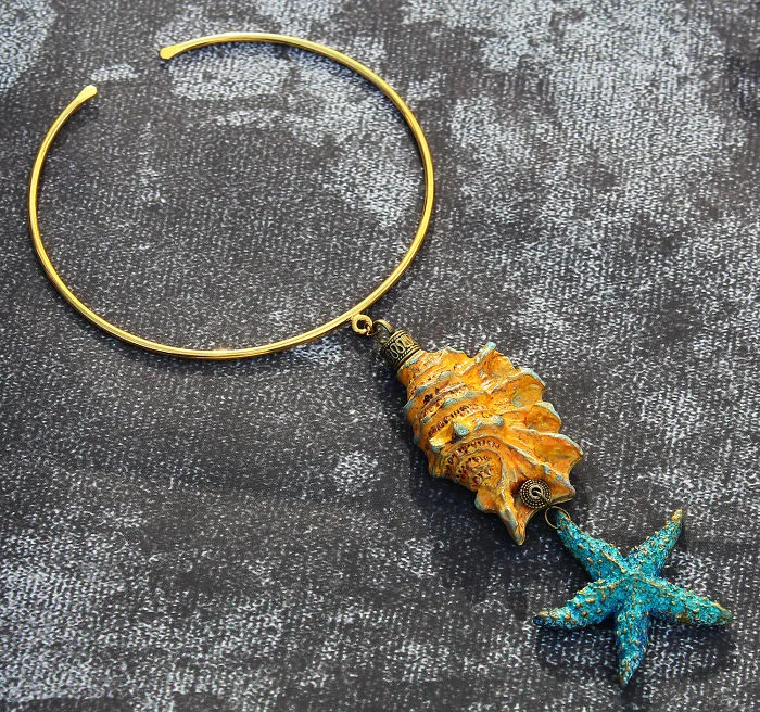 Colorful Seashells From Polymer Clay