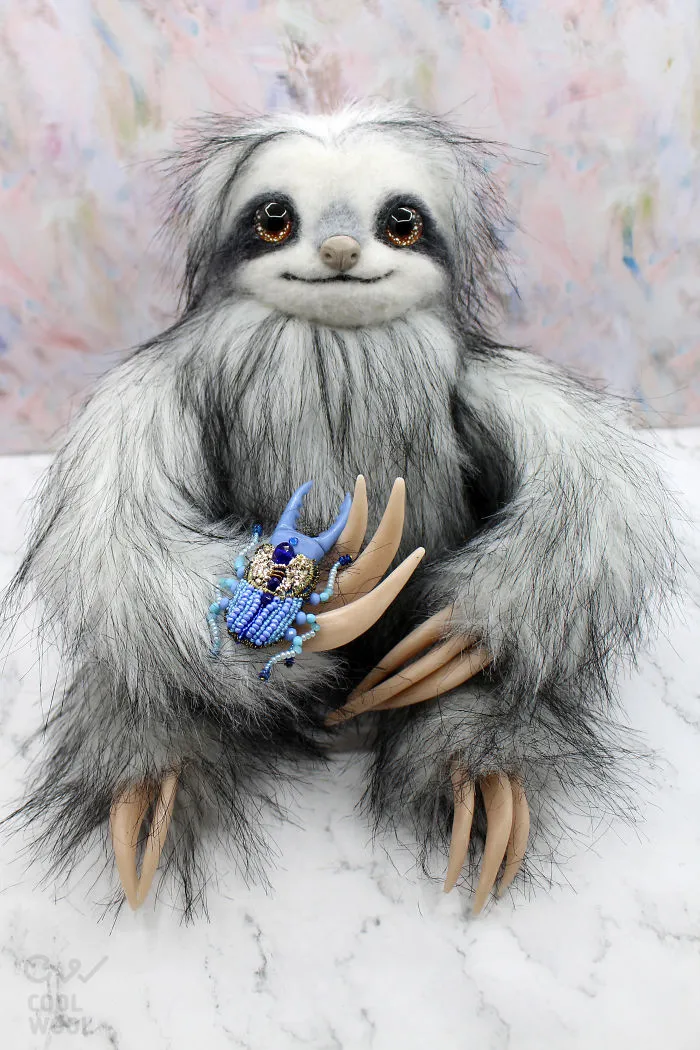 Sloth And Beetle, My Creation.