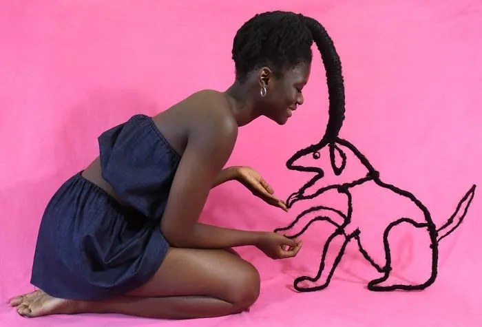 Artist Turns Her Hair Into Incredible Sculptures (New Pics)