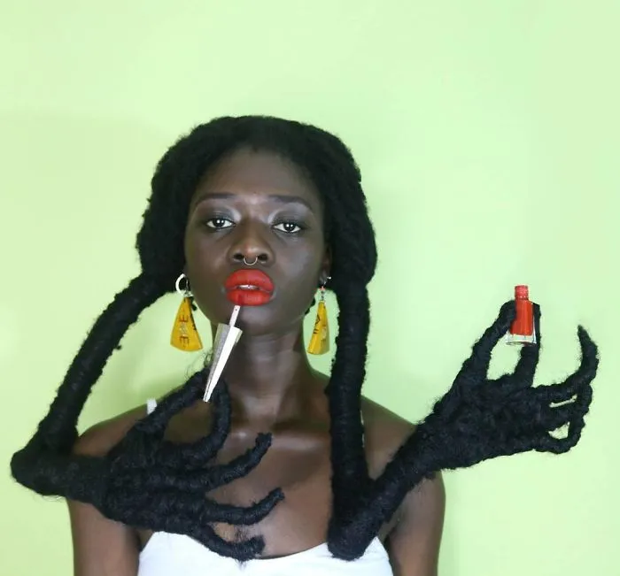 Artist Turns Her Hair Into Incredible Sculptures (New Pics)