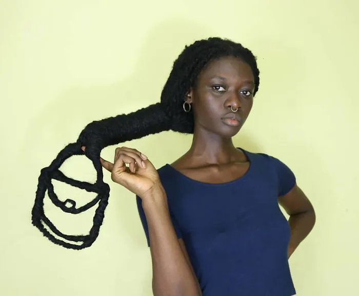Meet Laetitia Ky The Artist Who Has A Hair With A Life Of Its Own