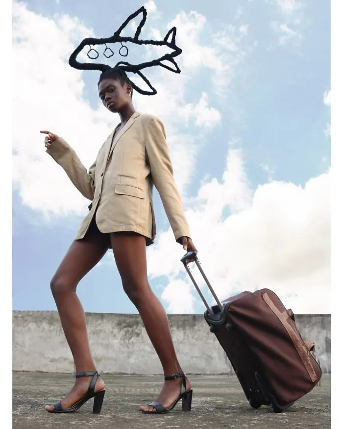 Meet Laetitia Ky The Artist Who Has A Hair With A Life Of Its Own