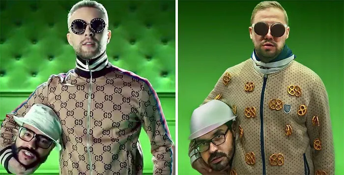 Russian Blogger Makes Parodies Out Of Celebrity Photos, And More Than 20,000 Followers On Instagram Approve