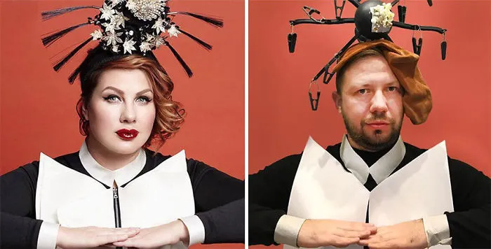 Russian Blogger Makes Parodies Out Of Celebrity Photos, And More Than 20,000 Followers On Instagram Approve