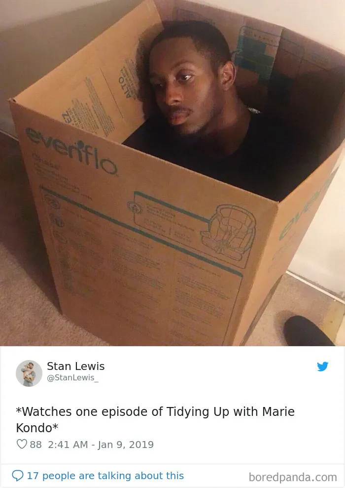 50 Hilarious Reactions To Marie Kondo That Will Bring You Joy