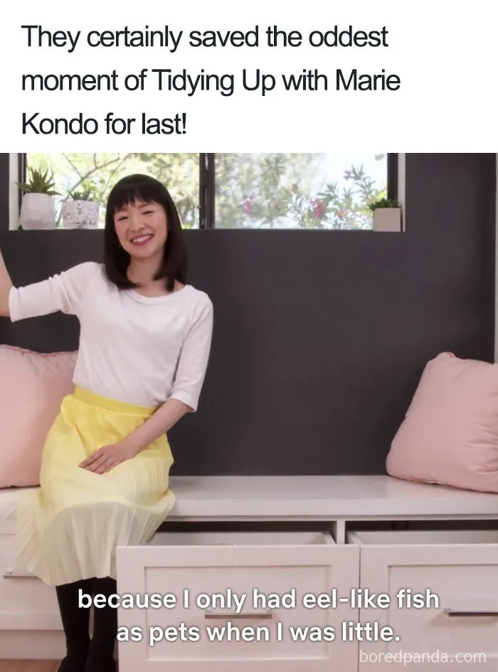 50 Hilarious Reactions To Marie Kondo That Will Bring You Joy