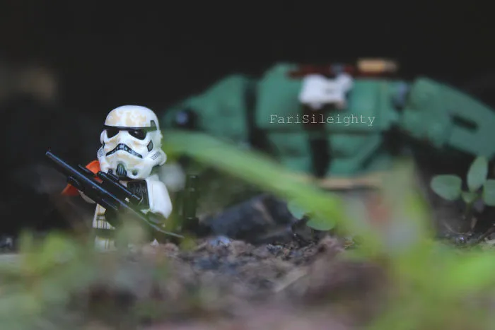 I Photograph A Sand Trooper Looking Out For Enemies.