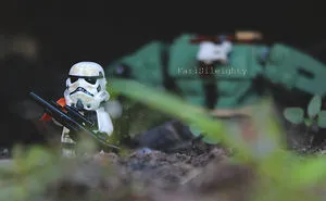 I Photograph A Sand Trooper Looking Out For Enemies.