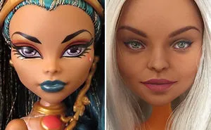 Ukrainian Artist Continues To Remove Makeup From Dolls To Repaint Them In A Very Realistic Way (New Pics)