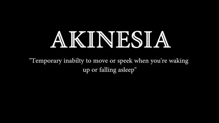 Akinesia (Short Film)