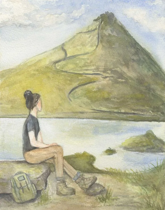 I Created A Series Of Relaxing Paintings.