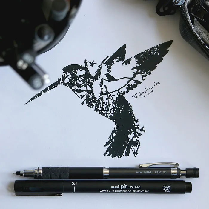 My 30 Surreal Illustrations That Have A Hidden Meaning If You Look Closely