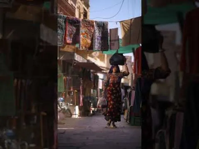 Jaisalmer's Street, India