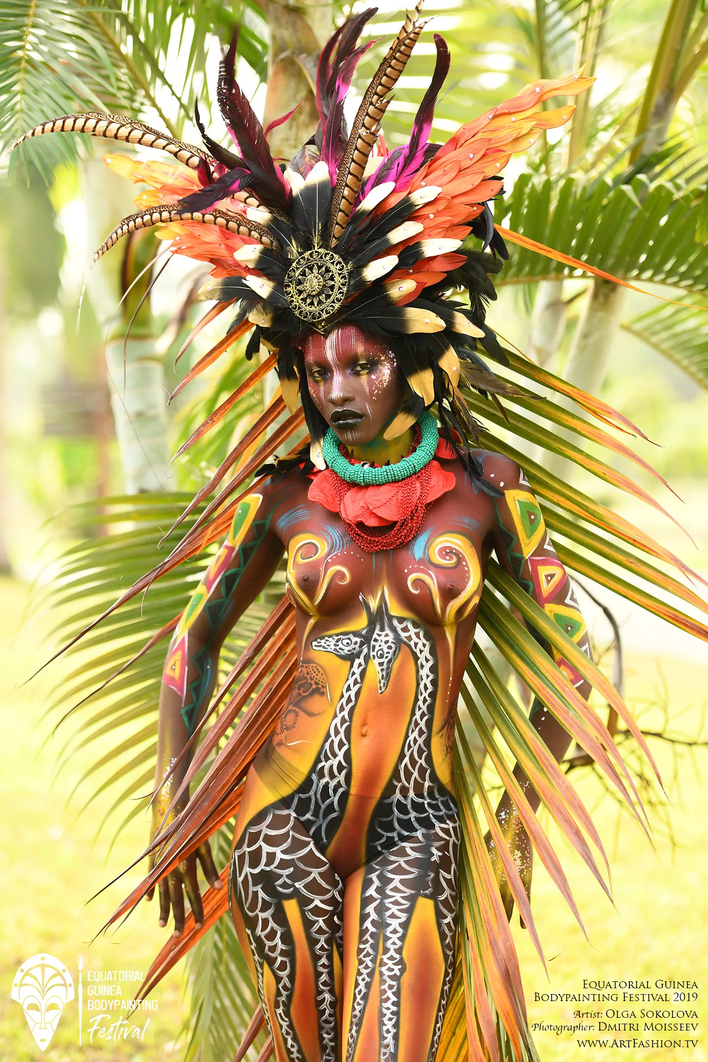First Equatorial Guinea Bodypainting Festival Amazes The World With Spectacular Living Artworks
