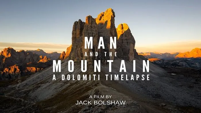 Man And The Mountain - A Dolomiti Tale