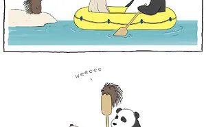 Simpsons Animator Illustrates Awkward Everyday Lives Of Lovable Animals, Amasses 849k Instagram Followers