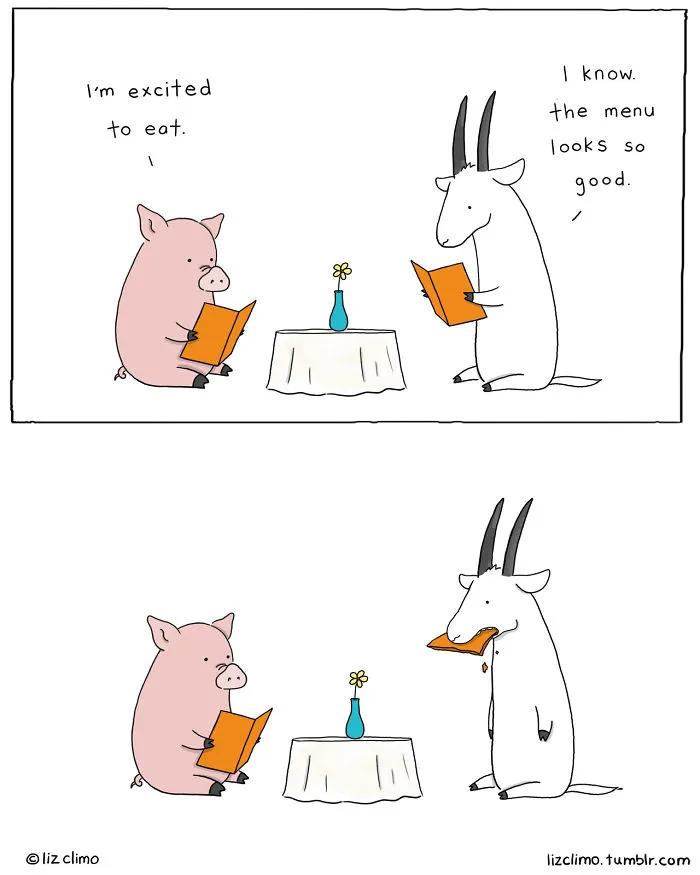 Simpsons Animator Illustrates Awkward Everyday Lives Of Lovable Animals, Amasses 849k Instagram Followers
