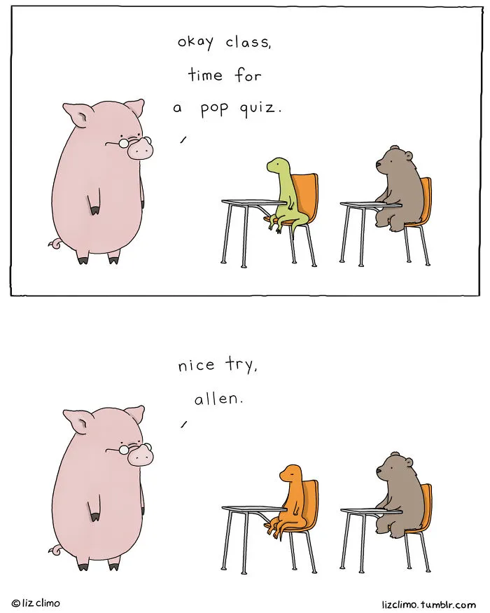 Simpsons Animator Illustrates Awkward Everyday Lives Of Lovable Animals, Amasses 849k Instagram Followers