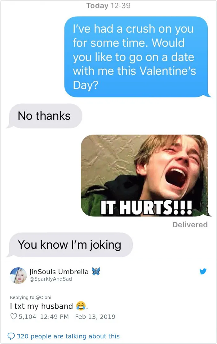 30 Women Ask Their Crushes Out On A Valentine's Day Date And Post Their Reactions On Twitter