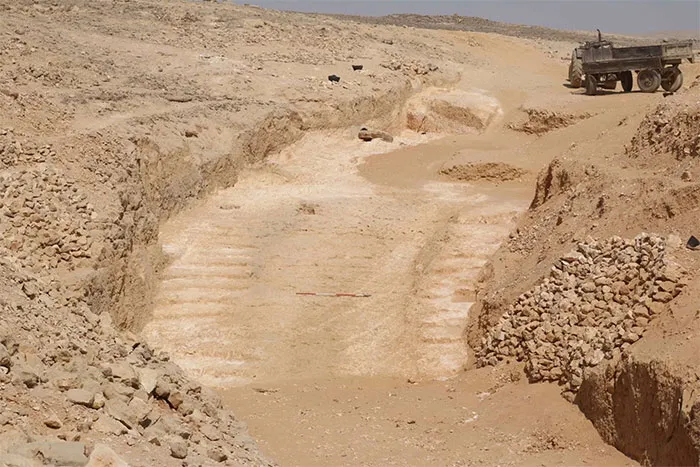 A Ramp That May Have Been Used To Build Pyramids