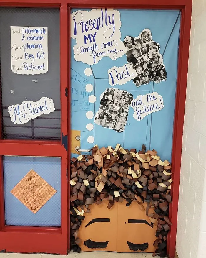 25 Awesome Teachers That Decorated Their Classroom Doors For Black History Month