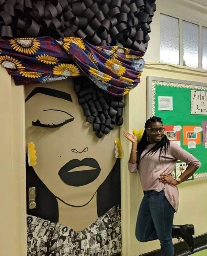 25 Awesome Teachers That Decorated Their Classroom Doors For Black History Month