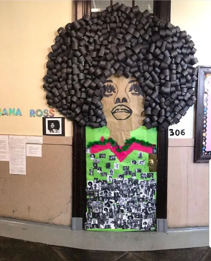 25 Awesome Teachers That Decorated Their Classroom Doors For Black History Month