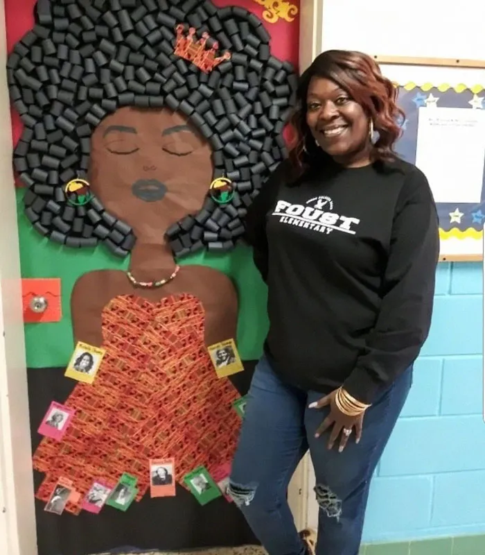 25 Awesome Teachers That Decorated Their Classroom Doors For Black History Month
