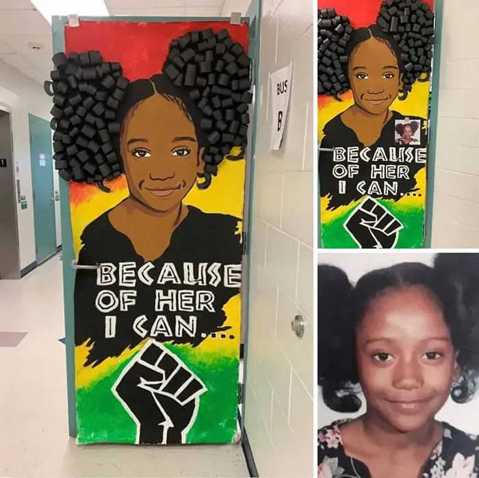25 Awesome Teachers That Decorated Their Classroom Doors For Black History Month