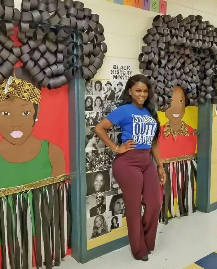 25 Awesome Teachers That Decorated Their Classroom Doors For Black History Month